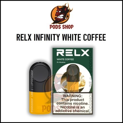 Relx Infinity Pod กลิ่น White Coffe